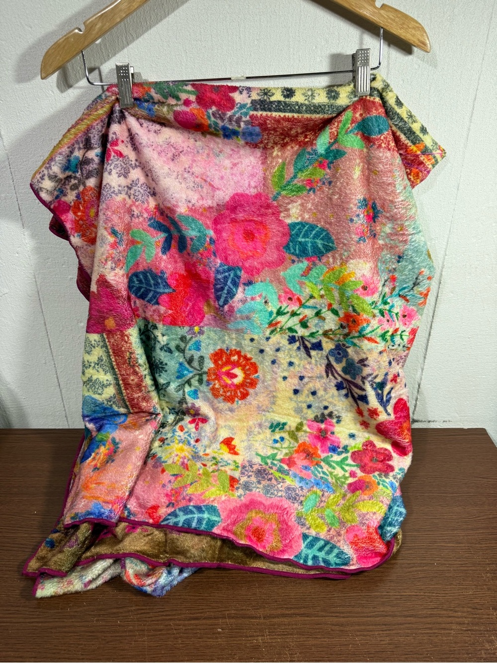Natural Life Double Sided Cozy Throw Blanket - Picture 8 of 9